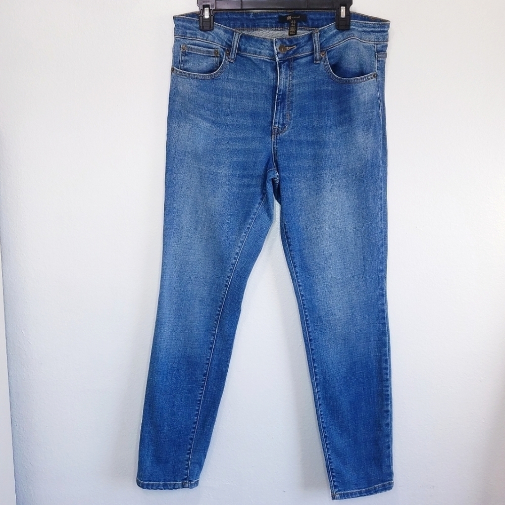 Frye | Mid Blue‎ Relaxed Skinny Jeans 30